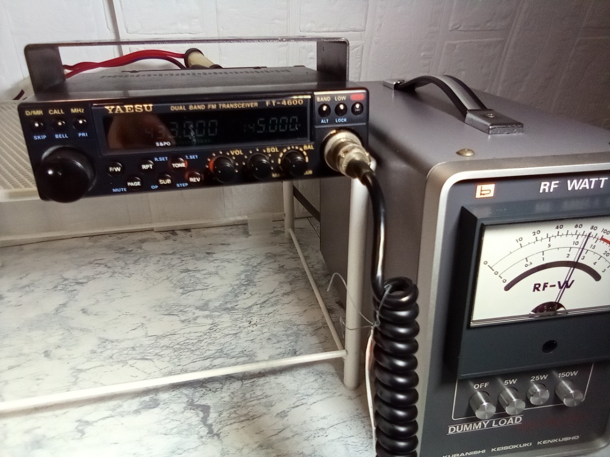 ☆八重洲 YAESU FT-4600 144MHz、430MHz FMデュアルバンド モービル