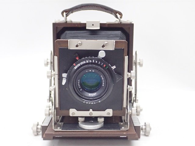 NAGAOKA 長岡製作所 WOODY 大判カメラ + C.Congo COPAL 0 90mm F3.5