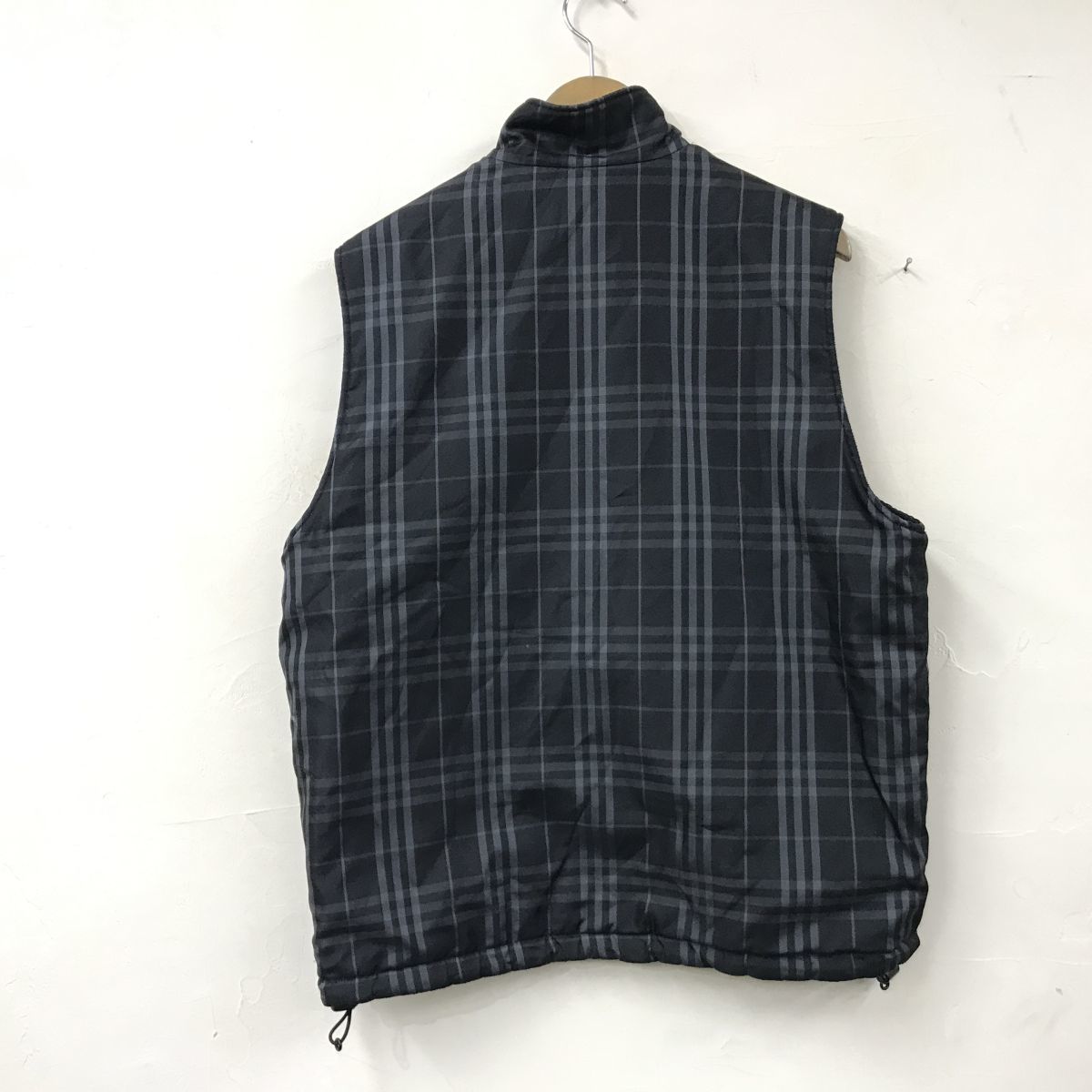 N897-N◇良品◇ BURBERRY GOLF バーバリー ゴルフ フリースベスト