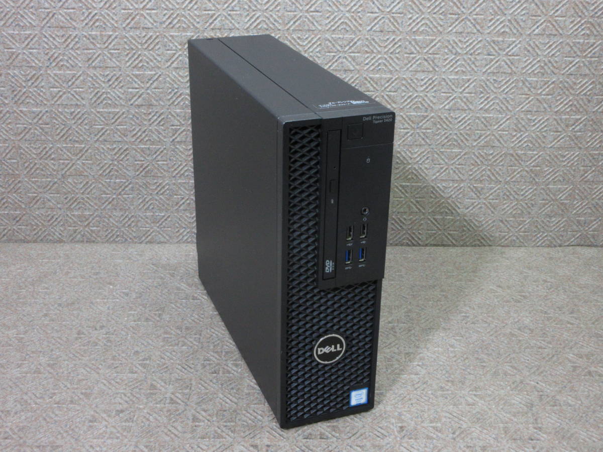 DELL Precision 3420 Workstation / Xeon E3-1225v5 3.30GHz / SSD 512GB / 16GB / Quadro k420 / Win10 / No.S174
