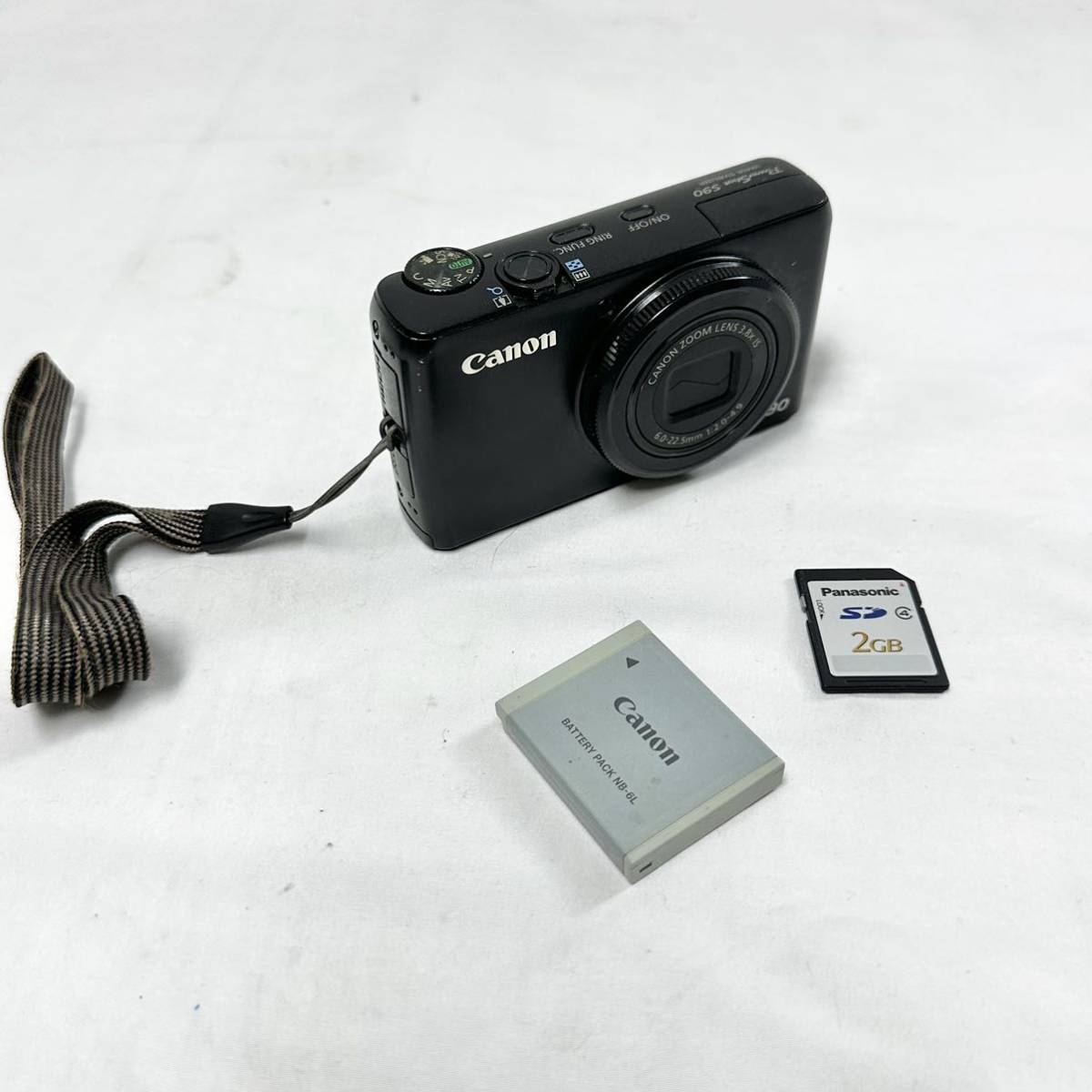 Canon PowerShot S90 Black コンパクトデジタルカメラ 〇 CANON 