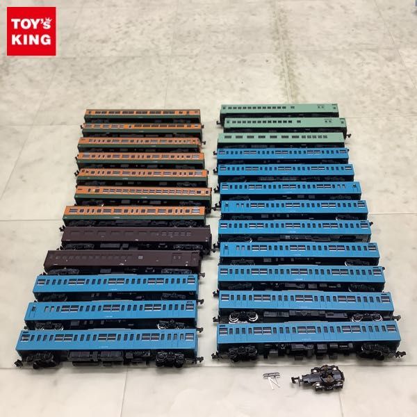 1円〜 訳あり ジャンク TOMIX 等 Nゲージ モハ103-476 クハ103-495