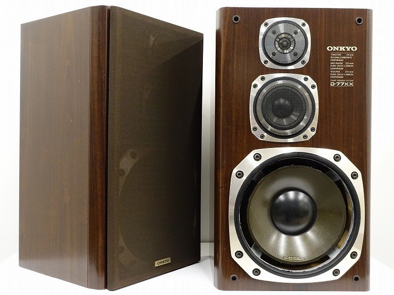 ONKYO オンキョー D-77MRX スピーカーペア ∩ 5DF77-11 【公式通販】