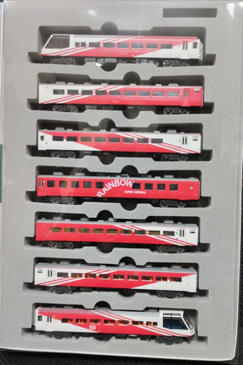 全車両室内灯付き！】KATO 10-306 スーパーエクスプレスレインボー 7両