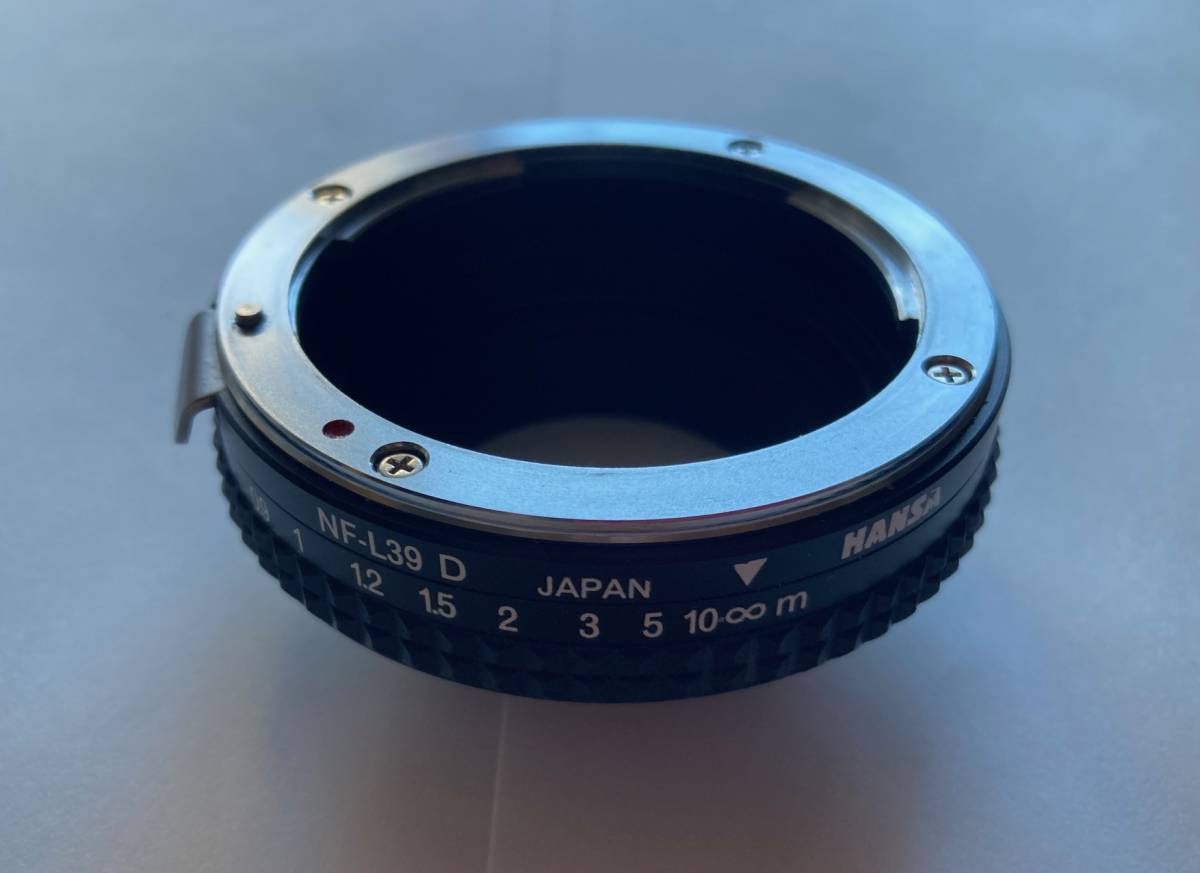 最終値下】ハンザ HANSA マウントアダプター「NF-L39 D」(ニコン F