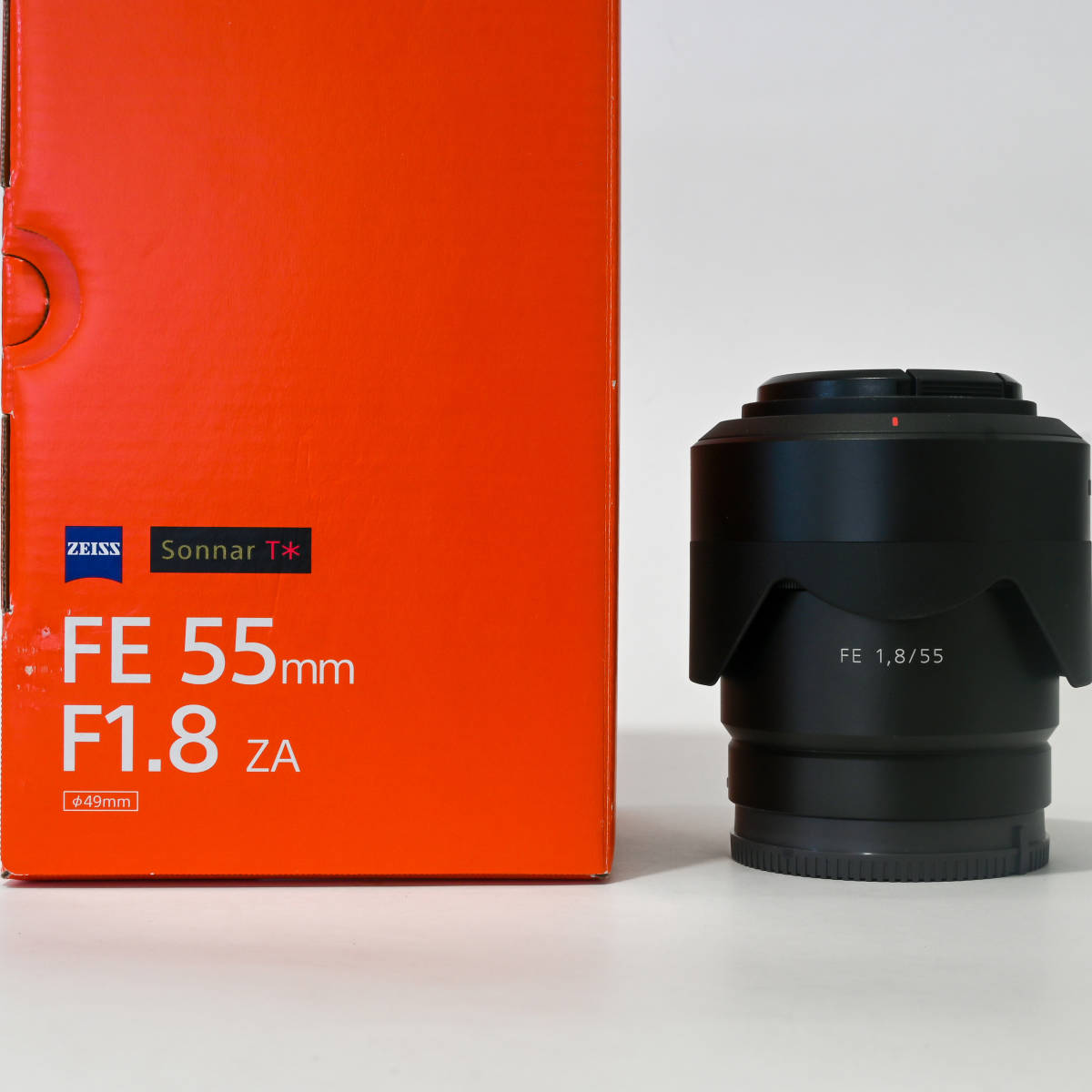 ソニー フルサイズ Sonnar T* FE 55mm F1.8 ZA ツァイス α Eマウント用