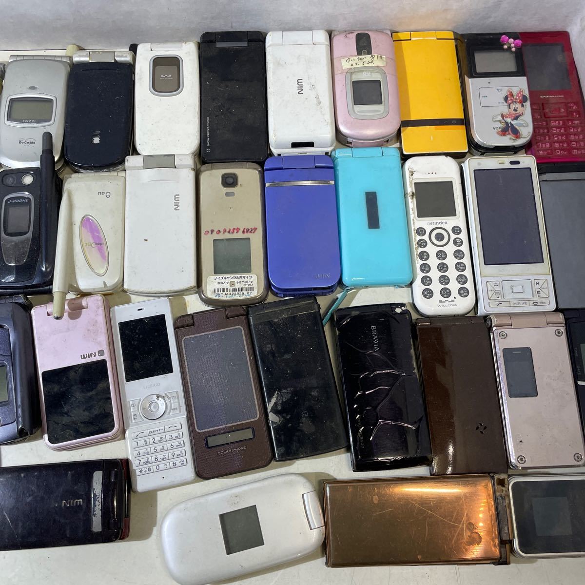 ガラケー 携帯電話 ジャンク品 ジャンク まとめ まとめて72台 ドコモ