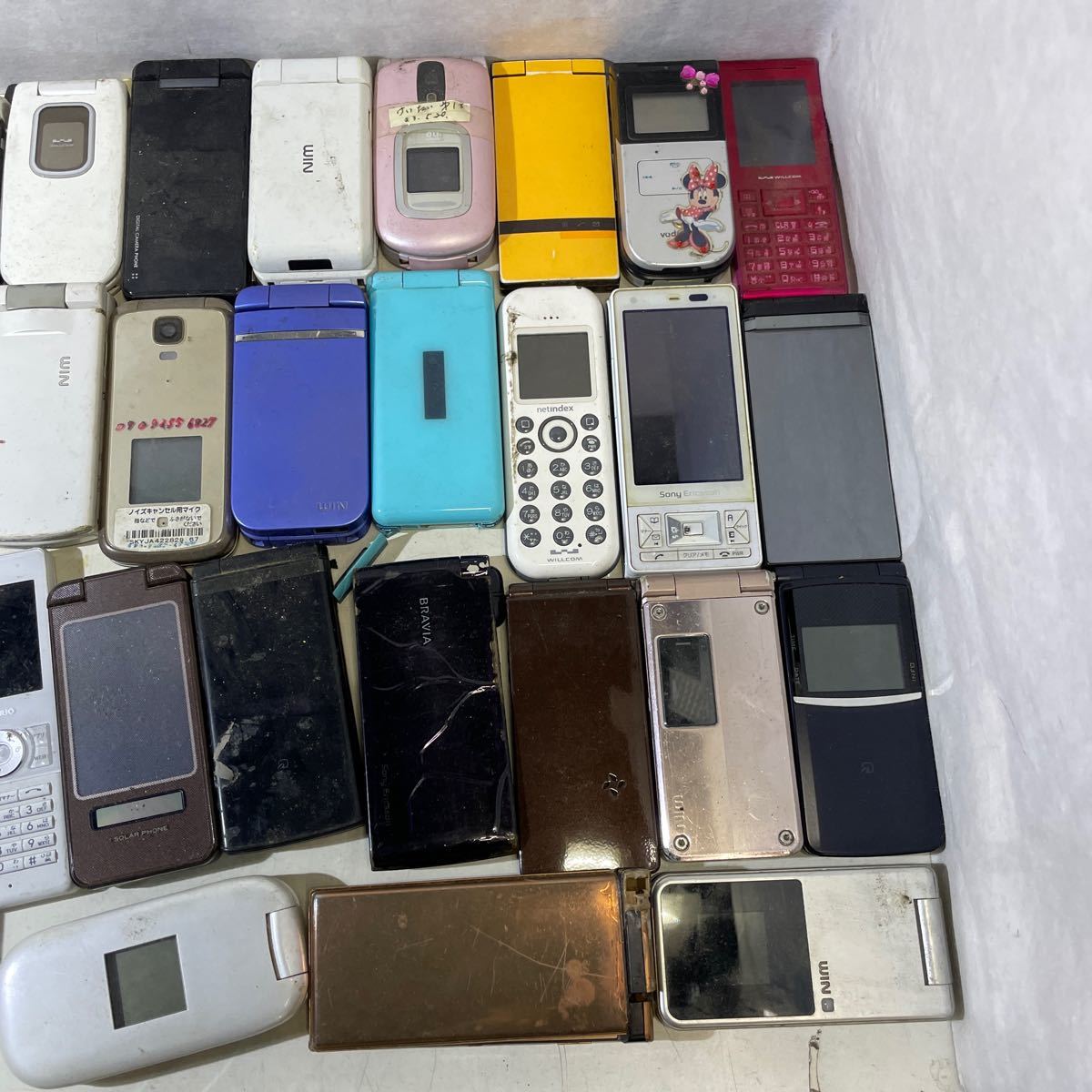 ガラケー 携帯電話 ジャンク品 ジャンク まとめ まとめて72台 ドコモ