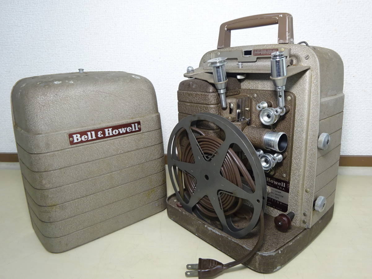 京都10☆ベル＆ハウエル Bell & Howell 8mm PROJECTOR MODEL 253-A 