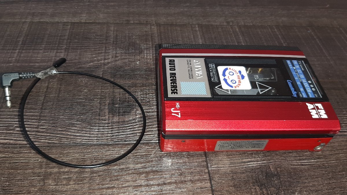 AIWA HS-J7 カセットレコーダー オートリバース d*3様 【ジャンク