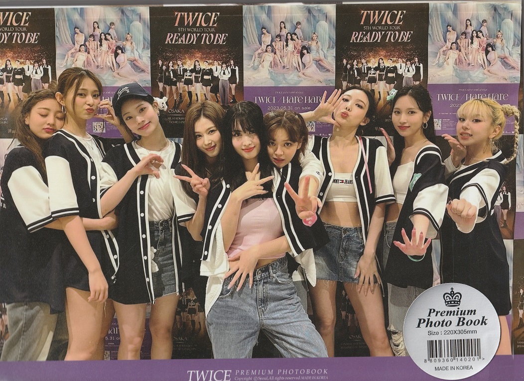 ☆New！□TWICE/トゥワイス□プレミアム写真集【大】①☆韓国ツウィ