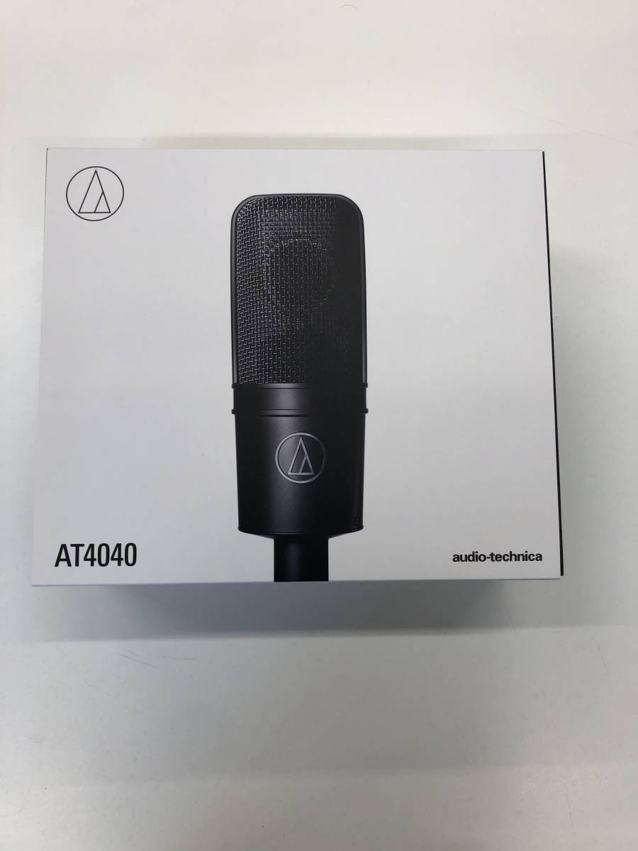 audio-technica AT4040 【動作未確認】 audio-technica AT4040 コンデンサーマイク 動作未確認