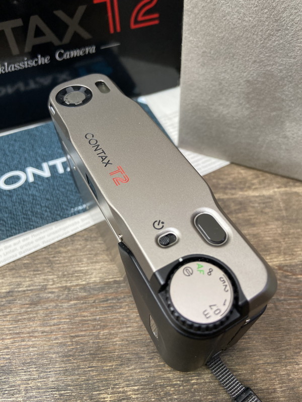 コンタックス CONTAX TVS II コンパクトフィルムカメラ 箱 ケース付き