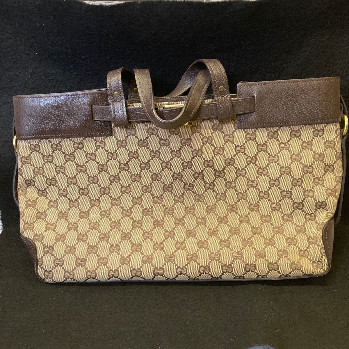 GUCCI グッチ キャンバスハンドバッグトートバッグ 106251 【公式通販】