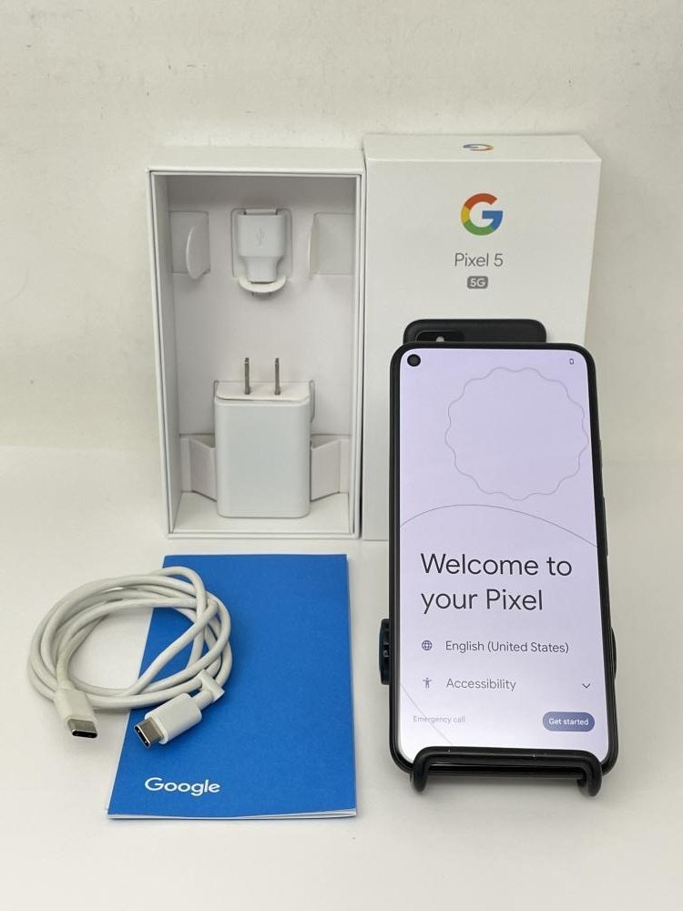 826【美品】 Google Pixel 5 5G SIMフリー ブラック