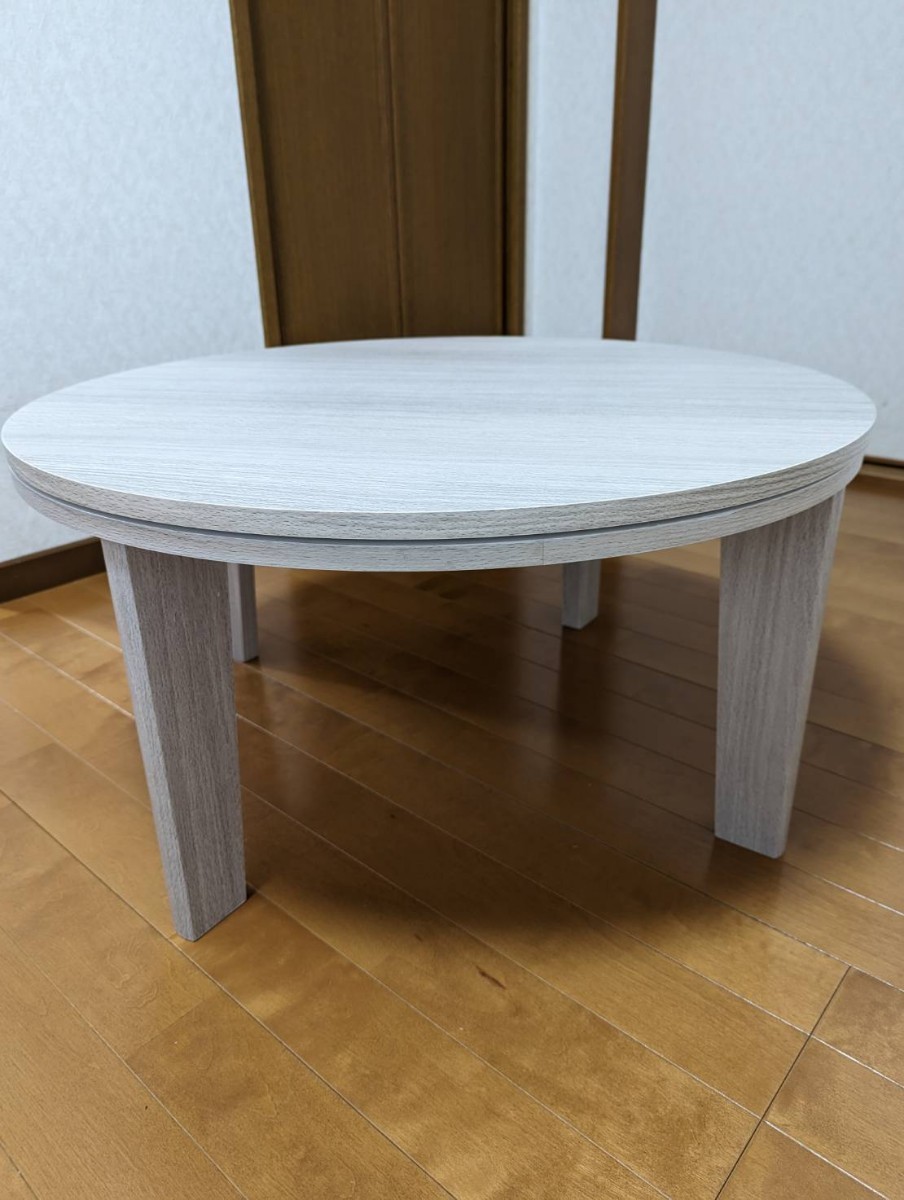 nimu*　ニトリ　こたつ　円形　85cm 木目 nimu* ニトリ こたつ 円形 85cm 木目 nimu* ニトリ こたつ 円形 85cm