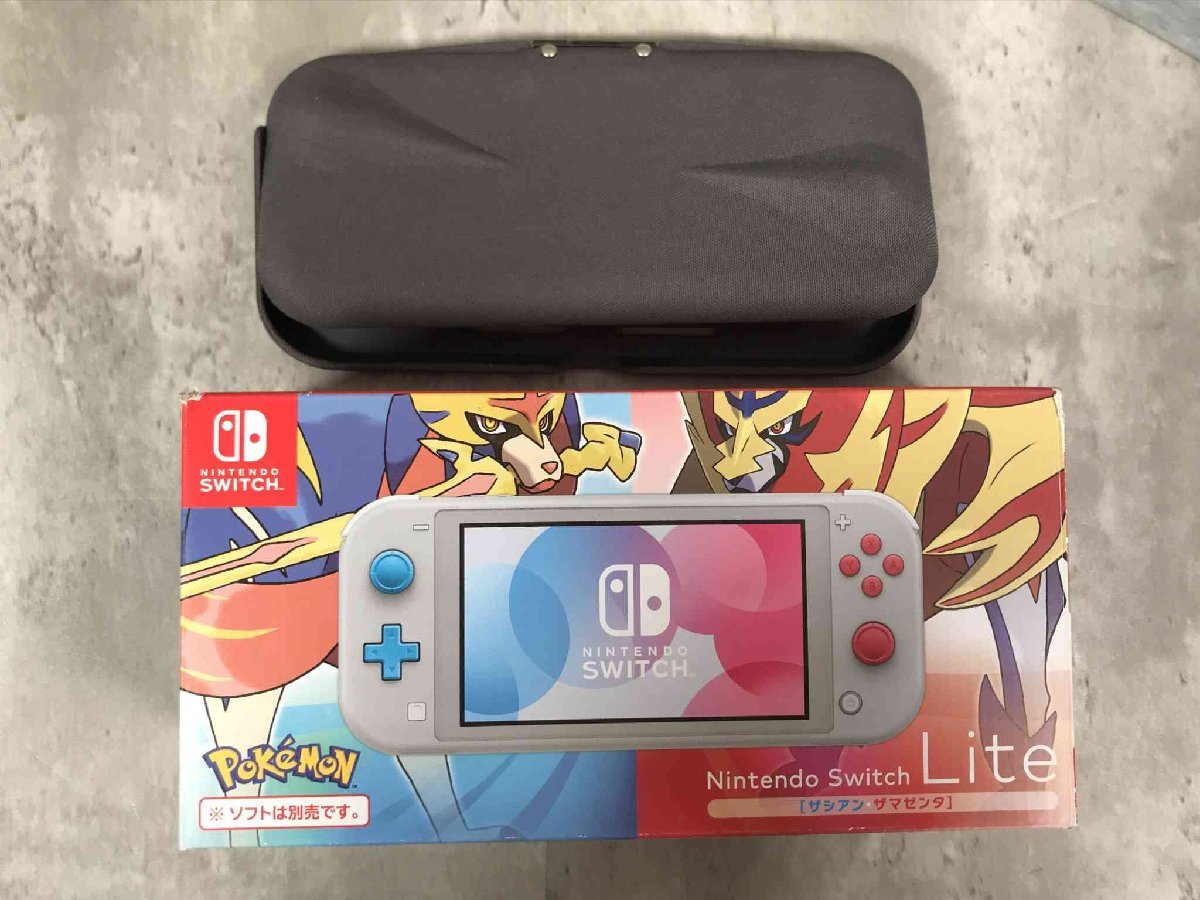 限定セール，100%新品 NintendoSwitch Lite ニンテンドースイッチ ライト ポケットモンスター ザシアン ザマゼンタエディション 本体 ケースセット(ニンテンドースイッチ本体)｜売買されたオークション情報、yahooの商 ニンテンドースイッチ本体