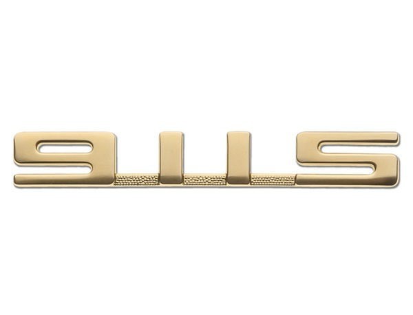 ポルシェ純正 空冷 911S ロゴ エンブレム PORSCHE 911 F ナロー '70