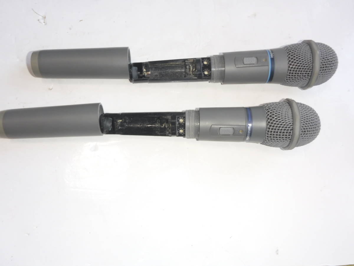 Panasonic ワイヤレス内臓スピーカー WS-X77 ワイヤレスマイクWX-4100B