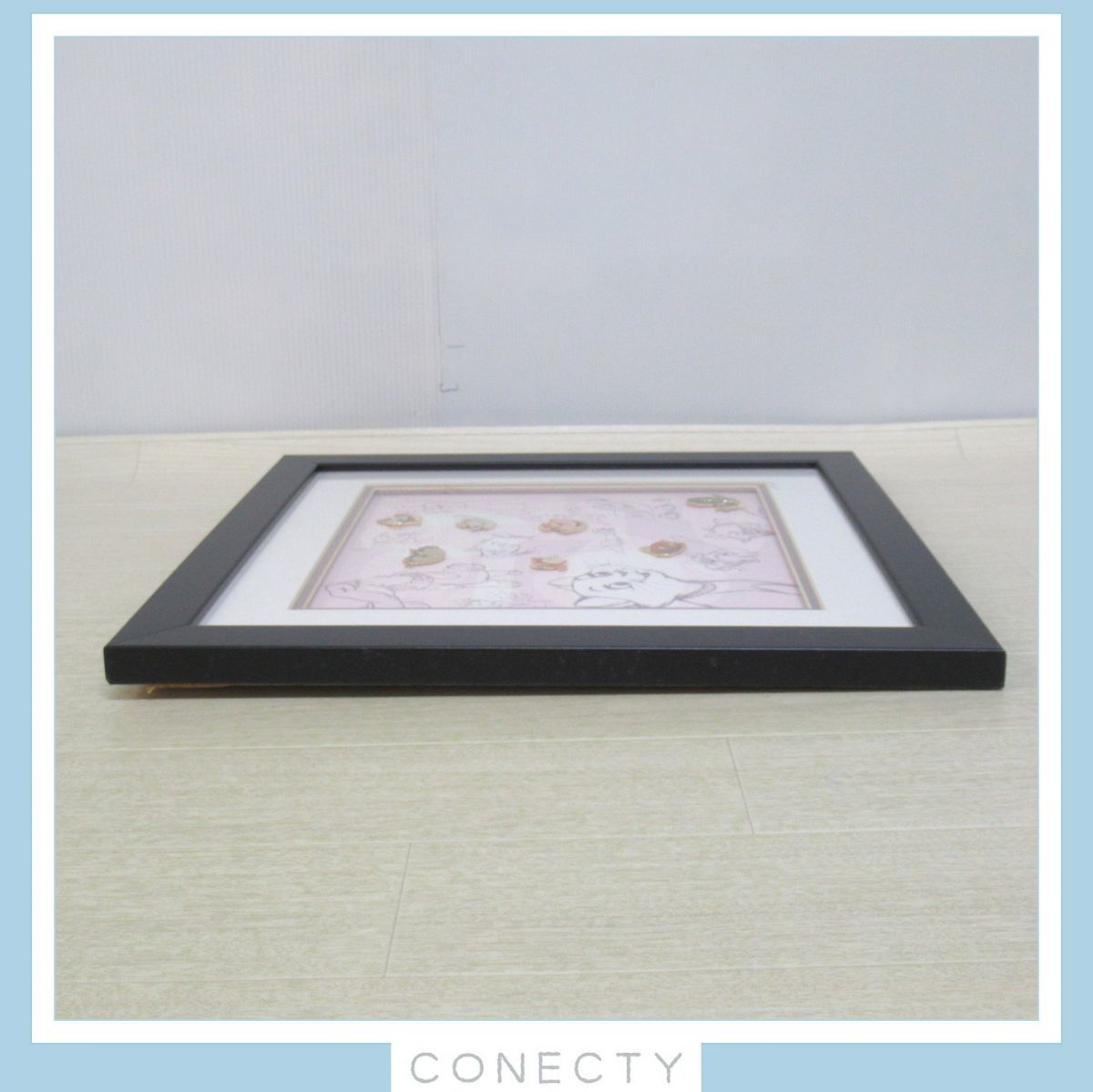 値下げ中ディズニー75周年ピンバッチ額入り超レア品 Disney/ディズニー