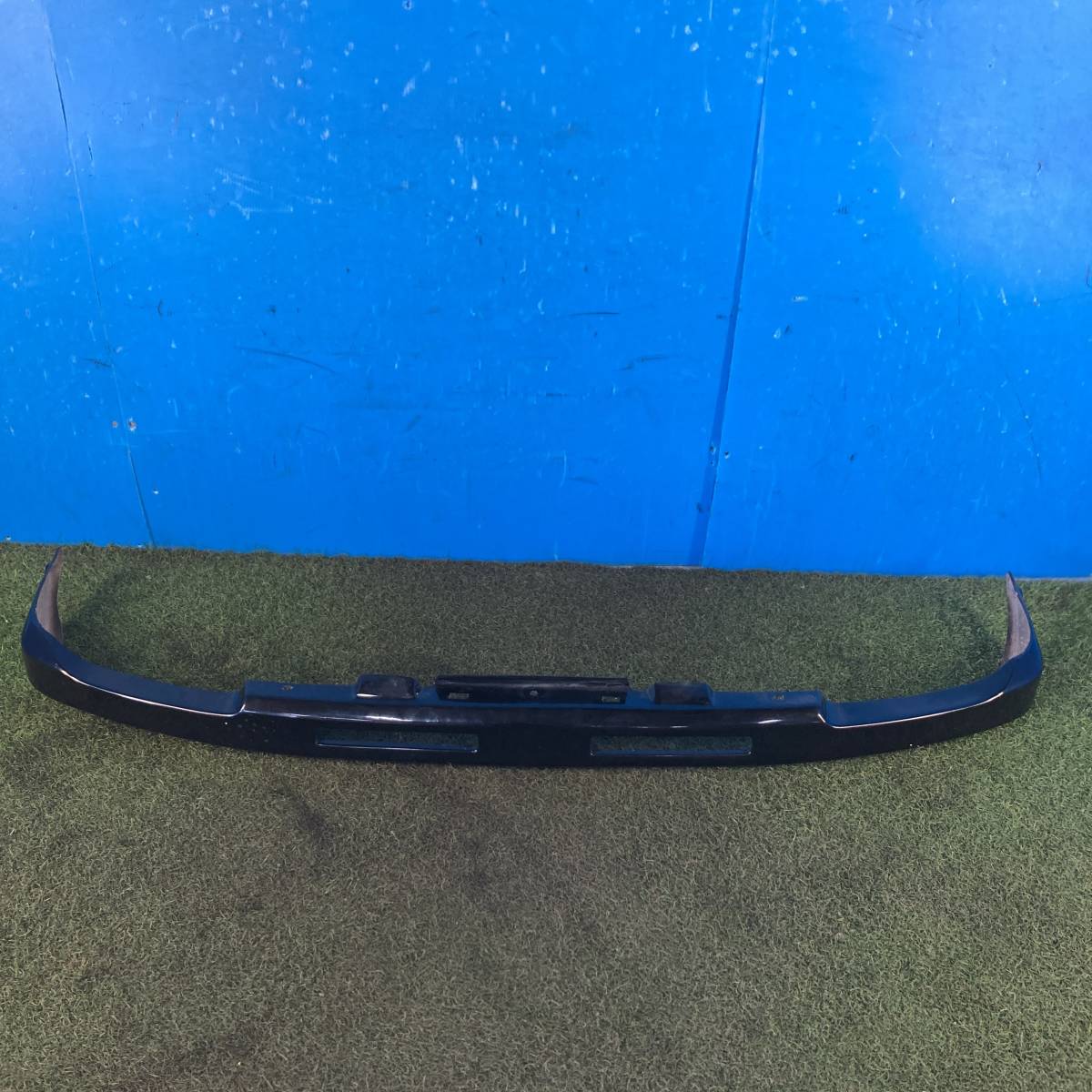 [P337H5P1]@ スズキ ジムニー(JB23W)用 FRP製 ショートフロントバンパー(メーカー不明) ブラック系