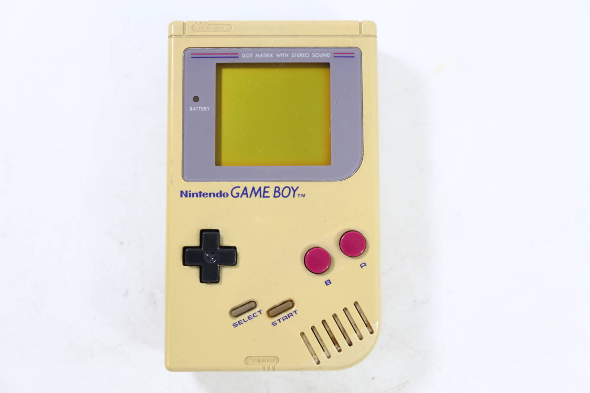 管111706/ 1円〜/Nintendo 初代ゲームボーイ 本体 グレー DMG-01 GAME 