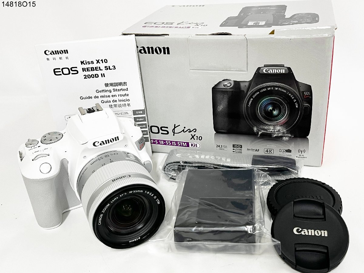☆美品☆ シャッターOK◎ Canon キャノン EOS Kiss X10 EF-S 18-55mm 1 