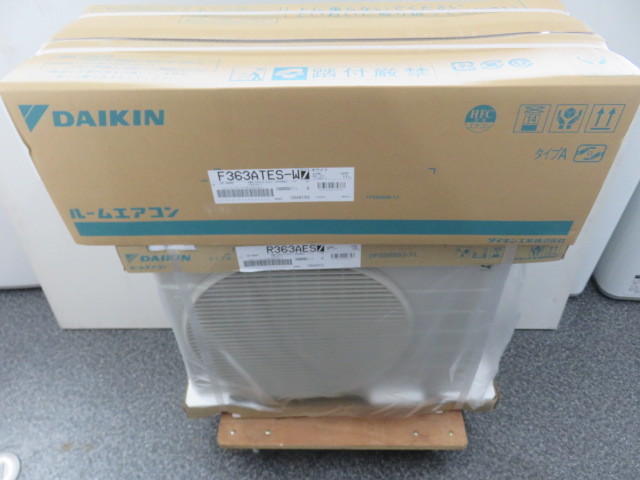 2023年製 未使用品 DAIKIN ダイキン エアコン S363ATES (F363ATES-W R363AES) 12畳 ルームエアコン エアコン ダイキン -ダイキン ダイキンATR63AРЕЗ-W2023年 5.6KW売ります 6畳用～8畳用2023年製