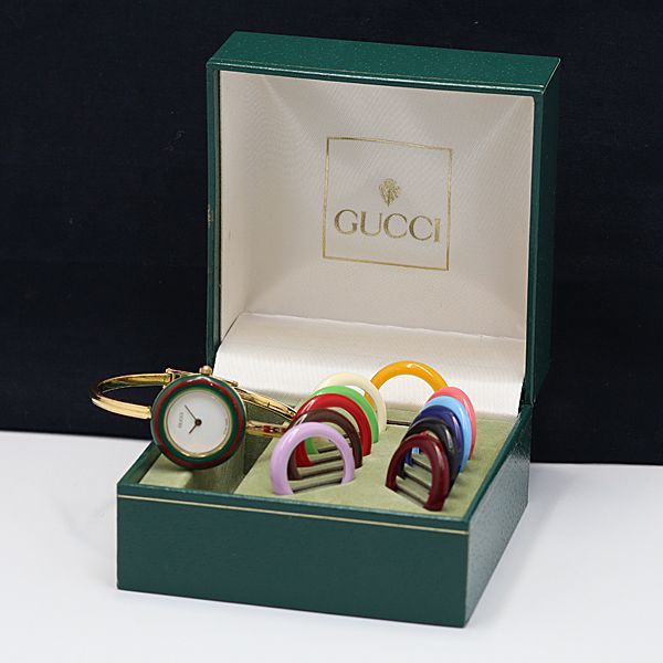 チェンジベゼル 11⁄12.2 グッチ 箱付 GUCCI お値引きコメント大歓迎
