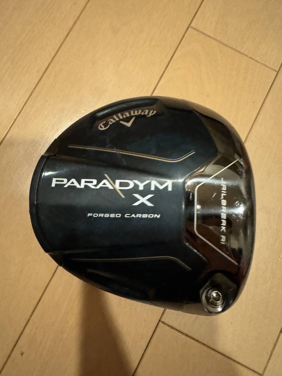 パラダイムXドライバー 10.5° ヘッドのみ HC付 PARADYM Xキャロウェイ