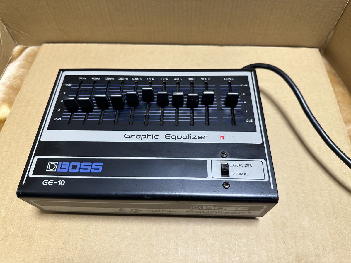 ☆BOSS ボス GE-10 グラフィックイコライザー GRAPHICEQUALIZER