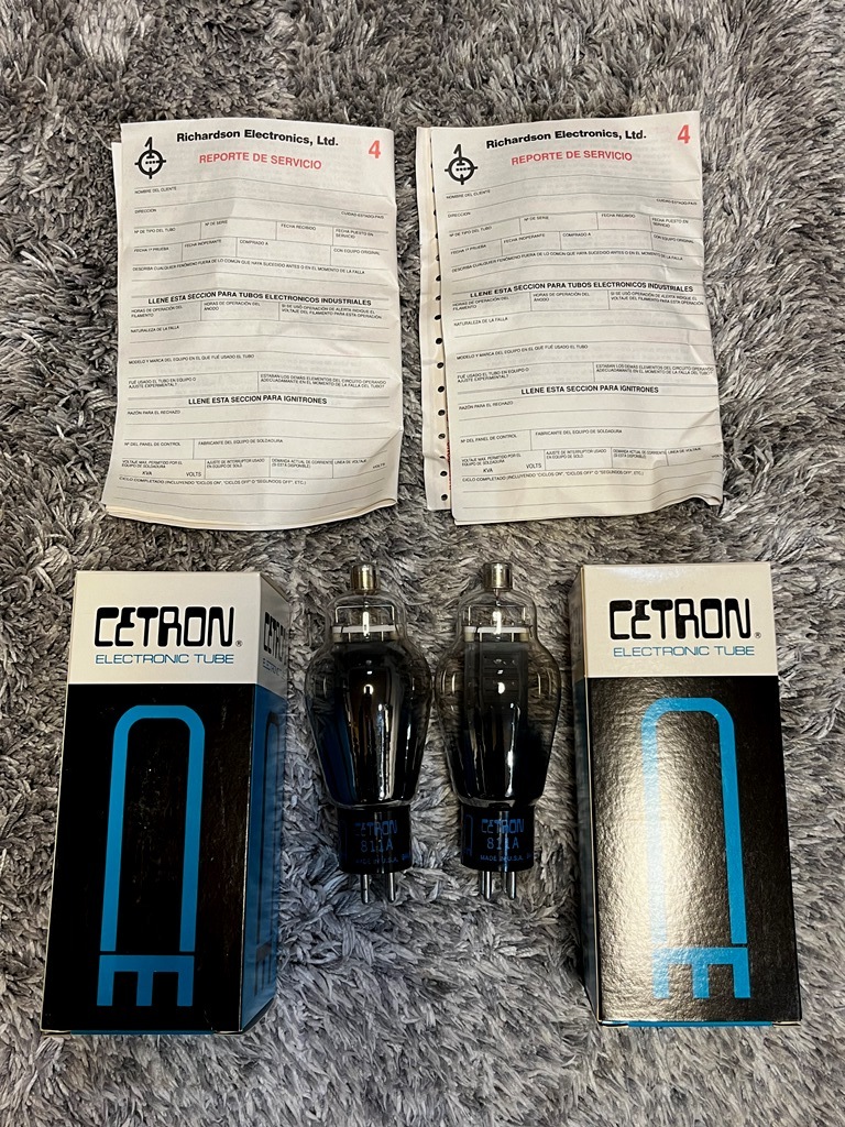 松下 12AU7⁄ECC82 2本－① MATSUSHITA ECC82 12AU7 真空管 2本