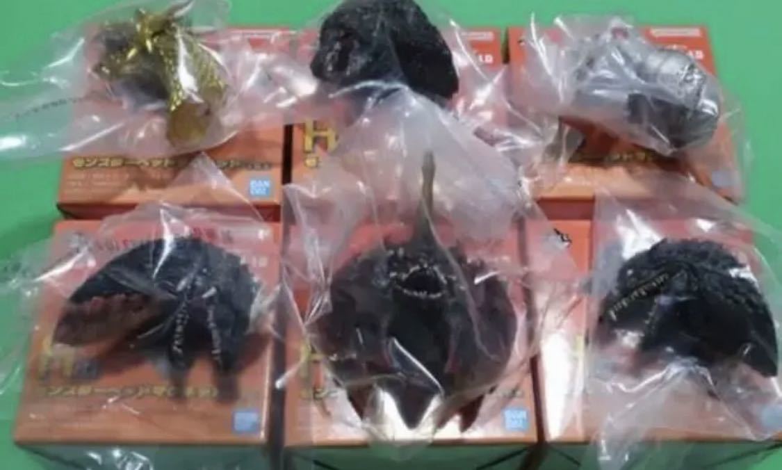 即日発送】ゴジラ-1.0 一番くじ H賞 モンスターヘッドマグネット 全6種 一