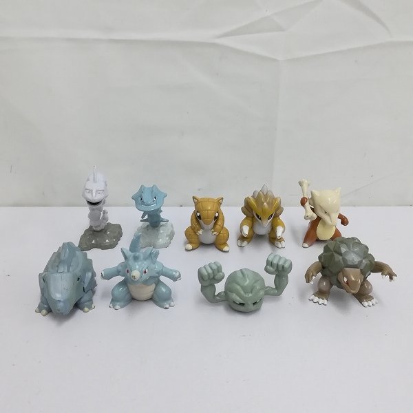 mS542a [難あり] TOMY ポケモン モンコレ サイホーン サイドン イワーク ハガネール イシツブテ ゴローニャ 他 | フィギュア H