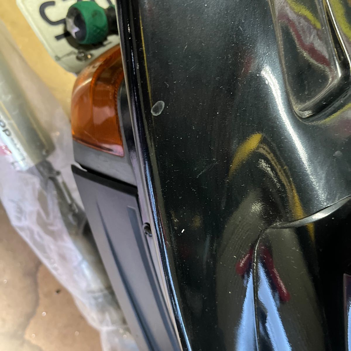 ジョグ 3CPジョグ2JAリアスポイラーとカウル 2JA 3CP リアスポイラー