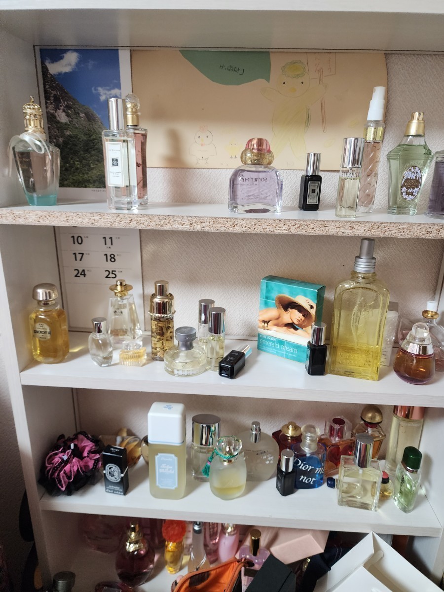 1円スタート！ブランド香水まとめ売り 50点以上 ジョーマローン ニナリッチ Dior フェラガモ GIVENCHY ロジーヌパリ CHANELなど 総重量8kg