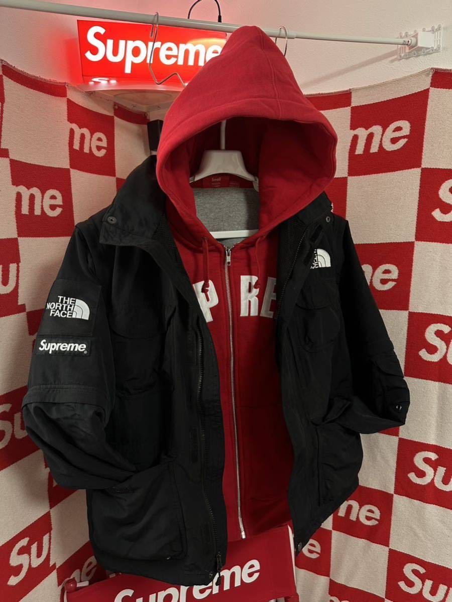 ☆名作☆超激レア☆Supreme アーチロゴ サーマルジップアップパーカー