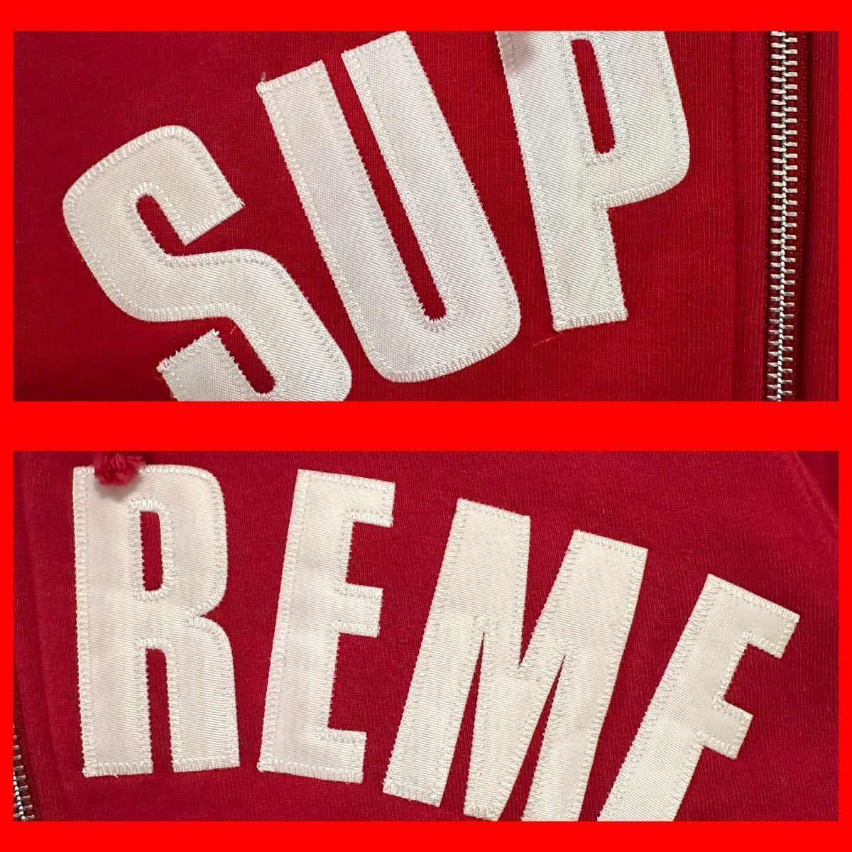☆名作☆超激レア☆Supreme アーチロゴ サーマルジップアップパーカー