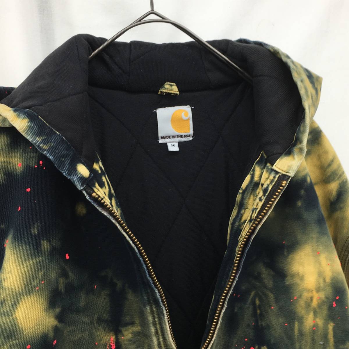オンラインネットワーク KZ7126☆carhartt : USA製 タイダイ染め 