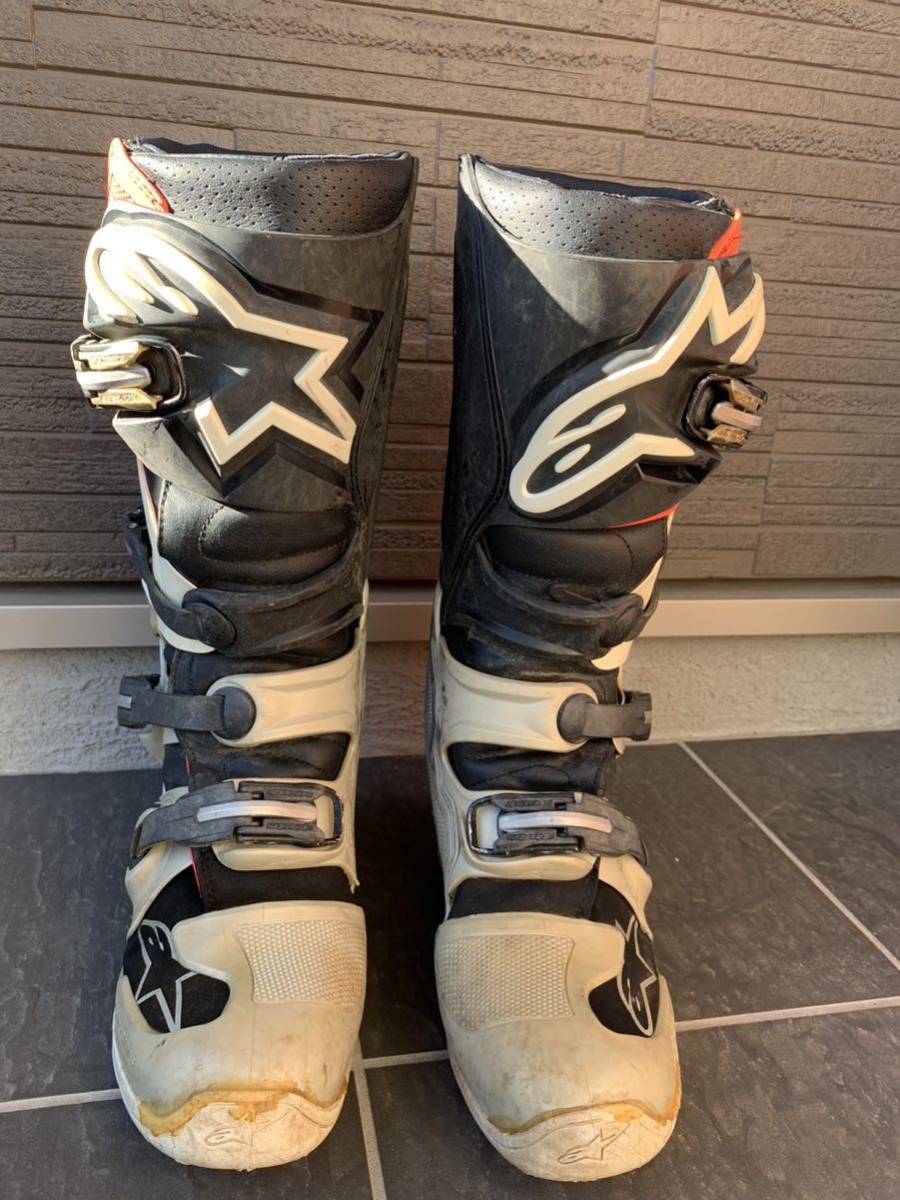 モトクロスブーツ アルパインスターズ TECH 7 yz125 crf250r kx250 アルパインスターズ 0 &frasl; パープル ブラック ＼全品1500円ｸｰﾎﾝ☆7&frasl;27（月)限定／ALPINESTARS