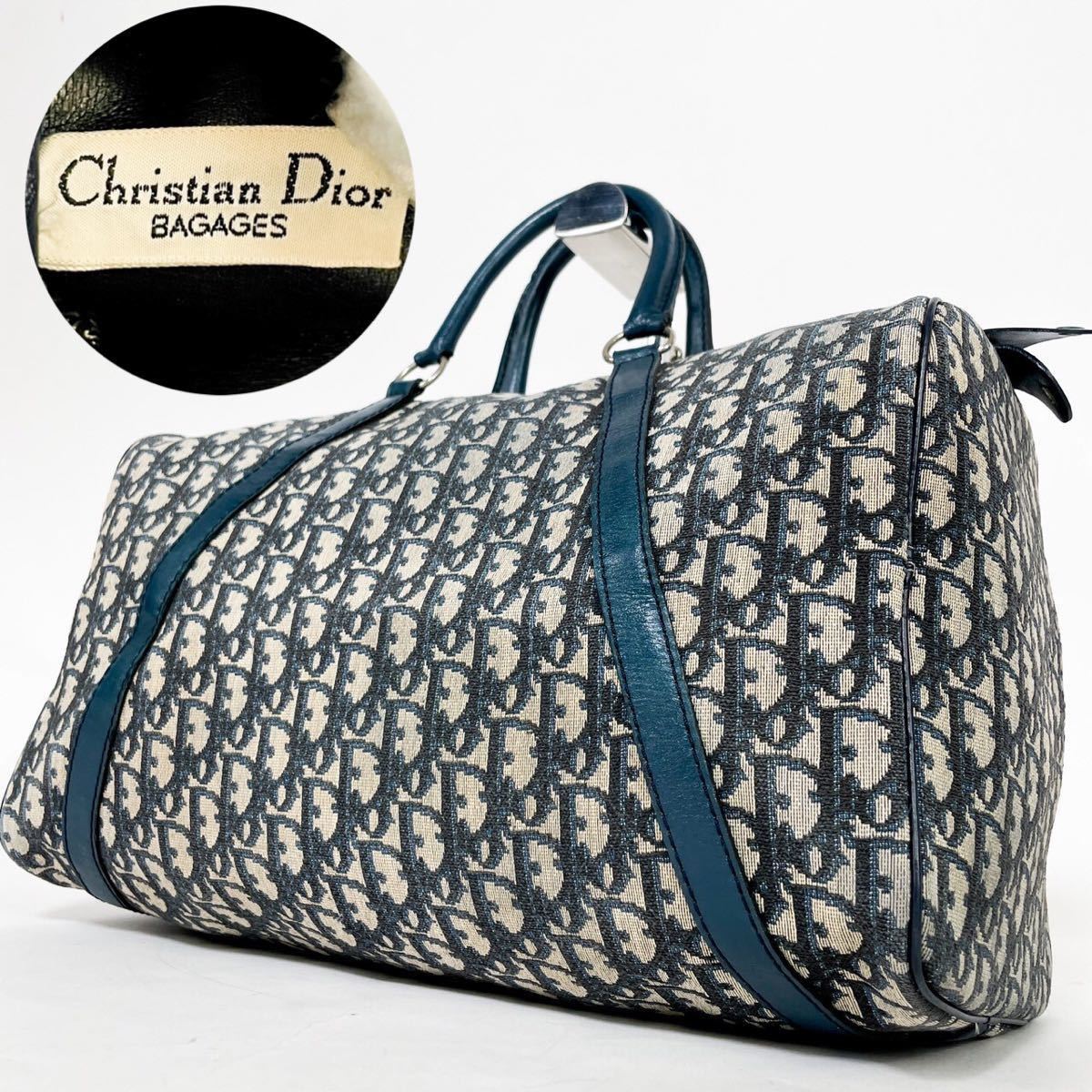 1円 ☆美品☆ Christian Dior クリスチャンディオール トロッター柄