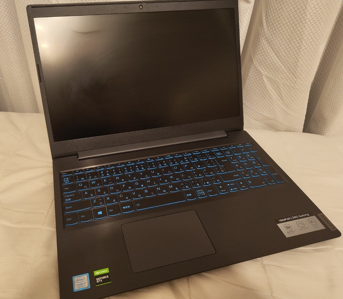 Lenovo Ideapad L340 Gaming 15.6型/Core i7 9750H/GTX1050/メモリ4GB 