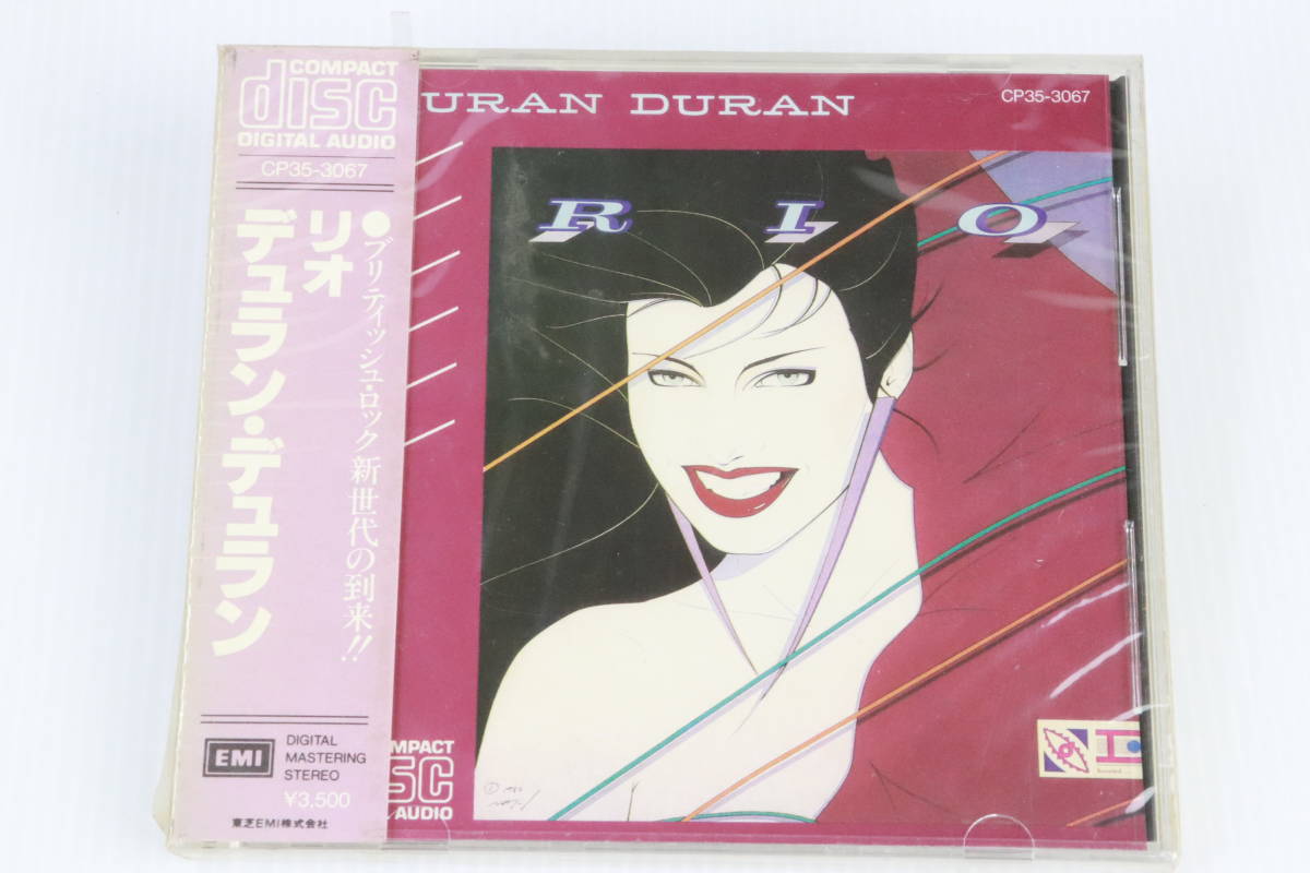 DURAN DURAN - RIO CP35-3067 国内初版 日本盤 税表記なし3500円盤 