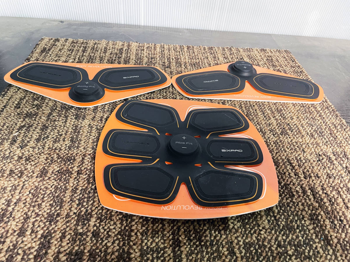中古美品】Six pad abs fit 2 シックスパッドアブズフィット2 SIXPAD Abs