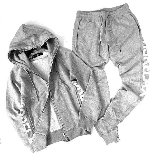 1PIU1UGUALE3 RELAX ウノ ピゥ サガラ刺繍 ラインストーン スウェット パーカー パンツ セットアップ USO/USB-23012 SN83 L▲092▼bus1706a