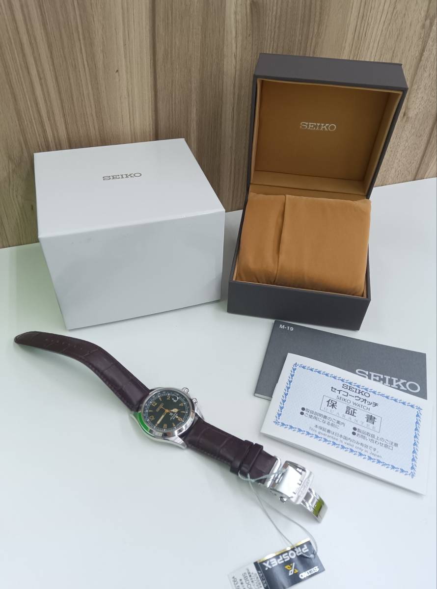 新品 セイコー プロスペック アルピニスト SEIKO 6R35-00E0 SBDC091 AT 