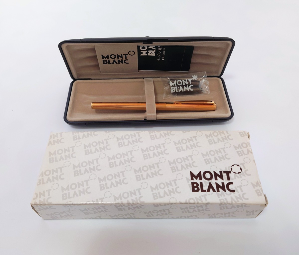 MONTBLANC/ モンブラン/ ペン先 585刻印/14金/ゴールドカラー/ 箱