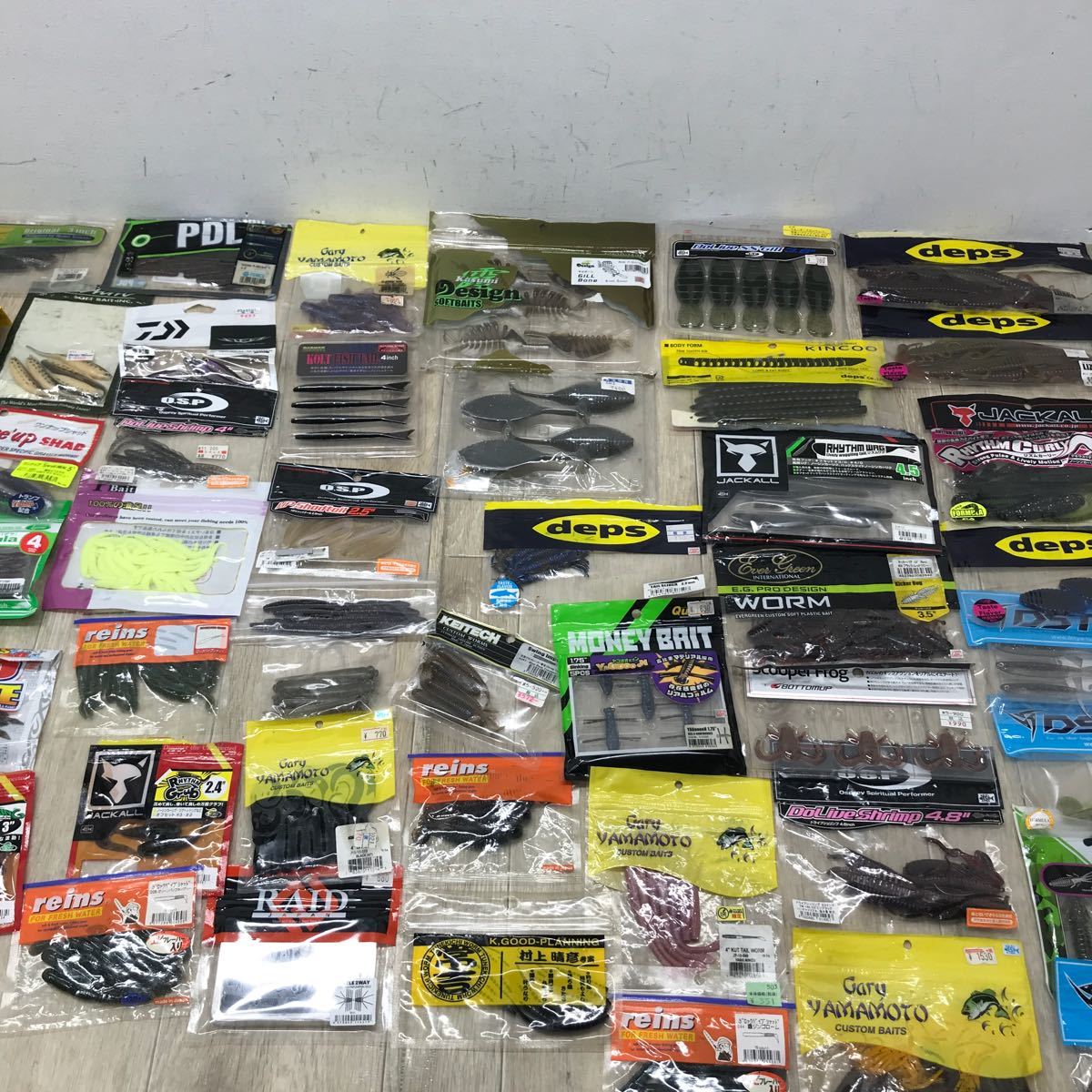 203 N ワーム ⑥ RAID JAPAN / JACKALL / Gary YAMAMOTO / deps