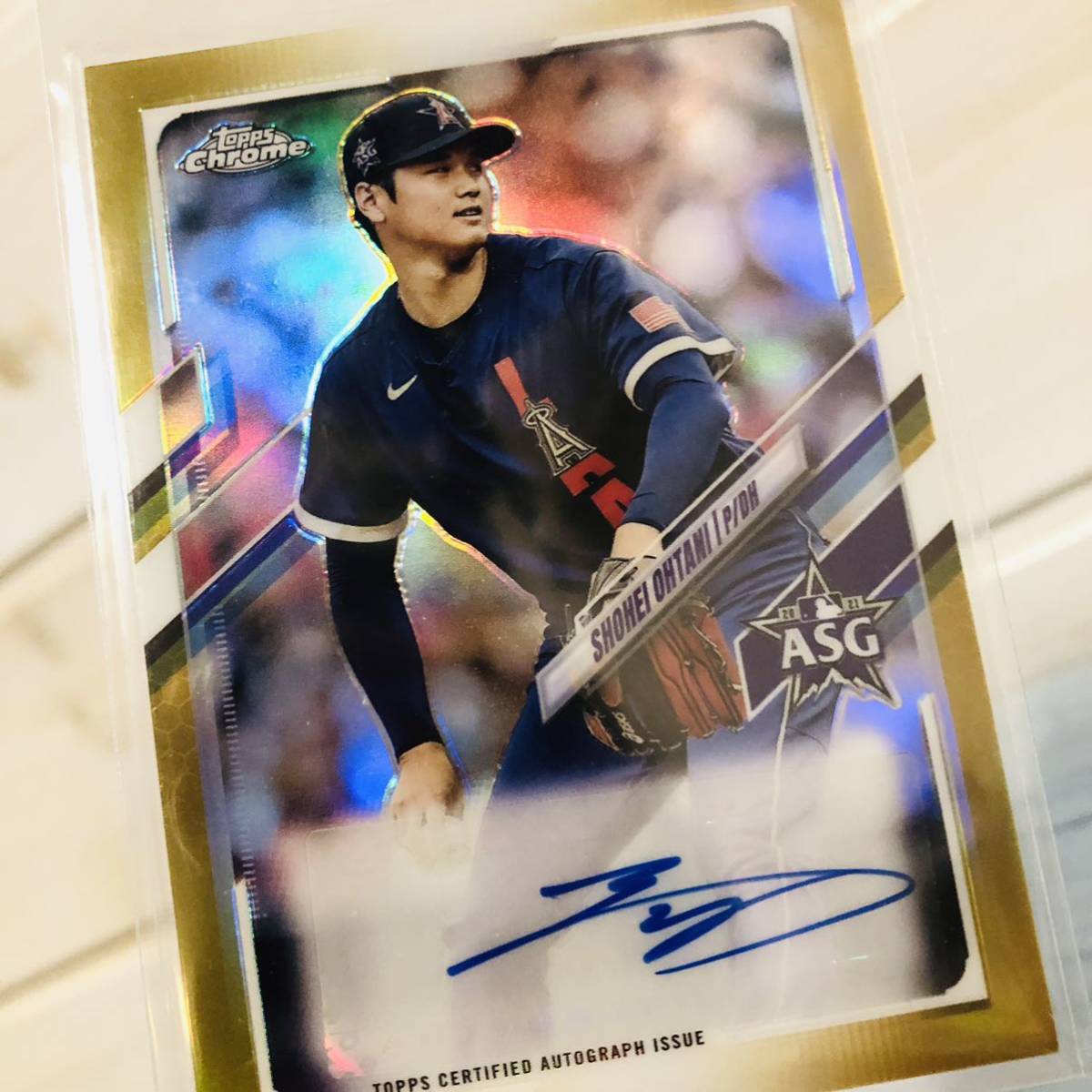 Topps 大谷翔平 0 Now PSA10 直筆サインカード chrome update - MLB 