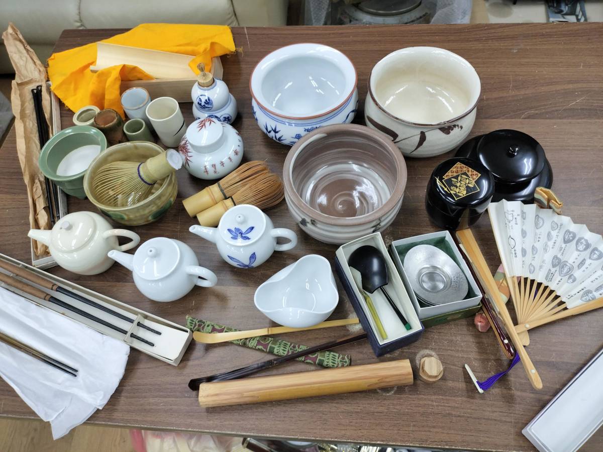 煎茶器】平安春峰 煎茶器揃（茶碗・宝瓶・湯冷）